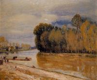 Sisley, Alfred - The Loing Canal